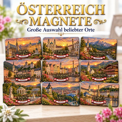 österreich magnete städte - Österreich,