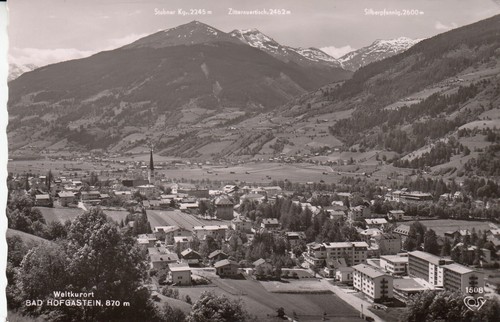 Postkarte bad hofgastein - postkarte,