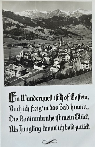 Hofgastein 1939 - ak,