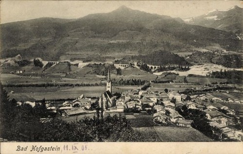 Bad hofgastein salzburg - ak,