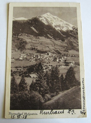 österreich hofgastein - ak,