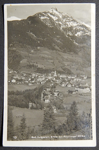 Postkarte 1942 bad - postkarte, 1942: