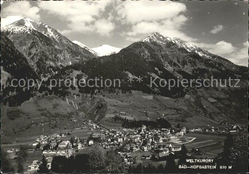 Bad hofgastein totalansicht - hofgastein,