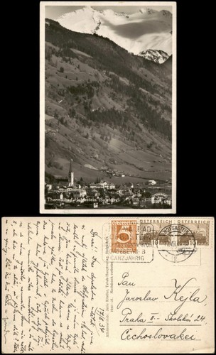 Ansichtskarte bad hofgastein - bad,