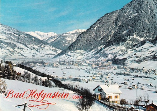 Postkarte bad hofgastein - bad,