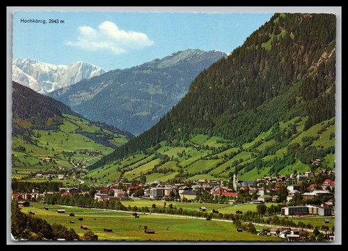 Ansichtskarte bad hofgastein - ansichtskarte,