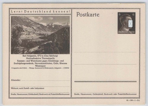 Reich bildpostkarte p 304 - d.,