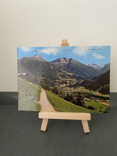 Vintage postkarte höhenweg - postkarte,