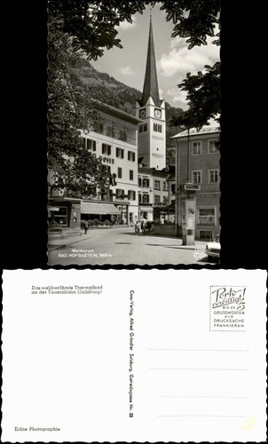Ansichtskarte bad hofgastein - bad,