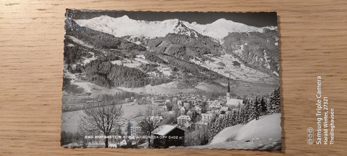 Postkarte bad hofgastein - postkarte,