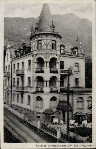 Bad hofgastein salzburg - ak,