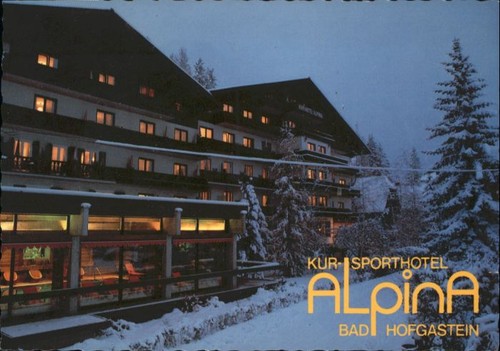 Bad hofgastein hotel alpina - bad,