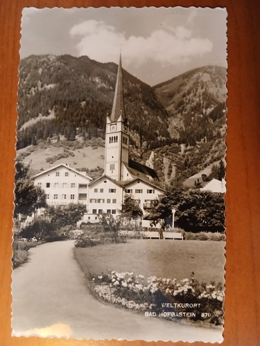Postkarte 3204 gelaufen bad - gelaufen,,