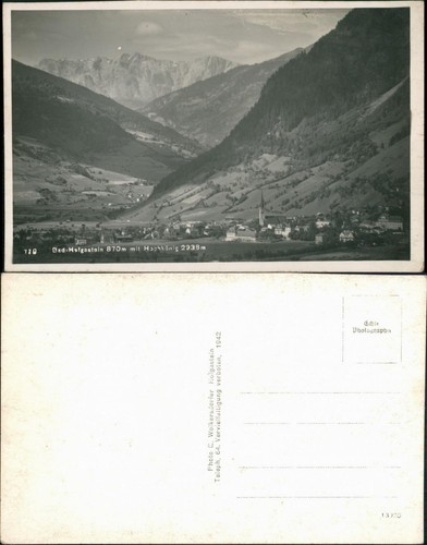 Ansichtskarte bad hofgastein - bad,