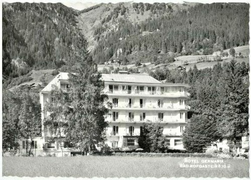 Ansichtskarte bad hofgastein - bad,