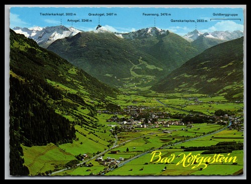 Ansichtskarte bad hofgastein - ansichtskarte,