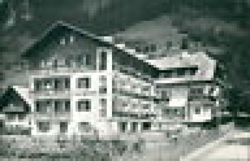 Ansichtskarte kurhaus pension - ansichtskarte,