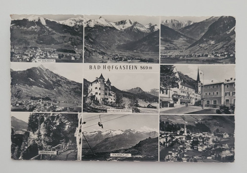 Ansichtskarte postkarte bad - ansichtskarte,