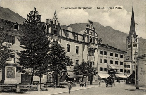 Bad hofgastein salzburg - ak,