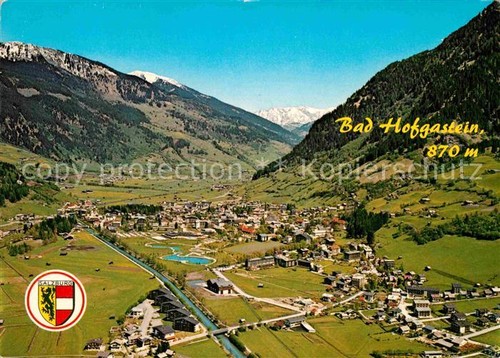 Bad hofgastein fliegeraufnahme - bad,