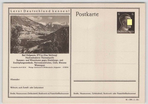 Reich bildpostkarte p - reich,